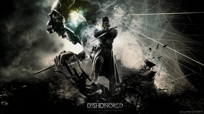Dishonored Corvo Attano with Mask and Knife