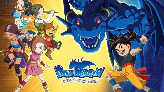 Blue Dragon characters and blue dragon