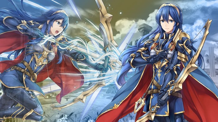 Lucina from Fire Emblem with Bow