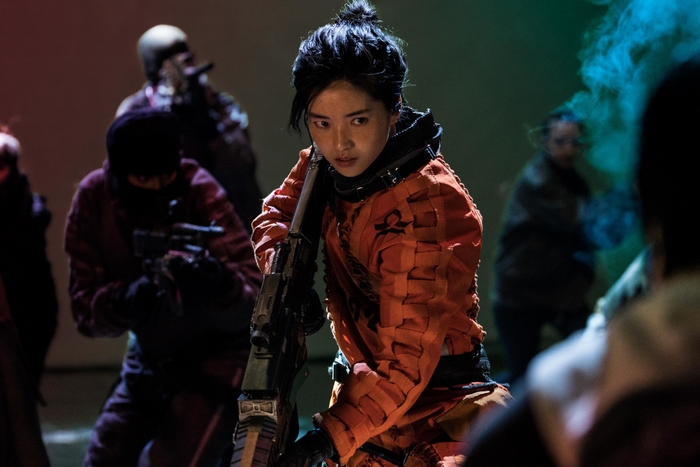 Kim Tae-ri as Captain Jang in Space Sweepers