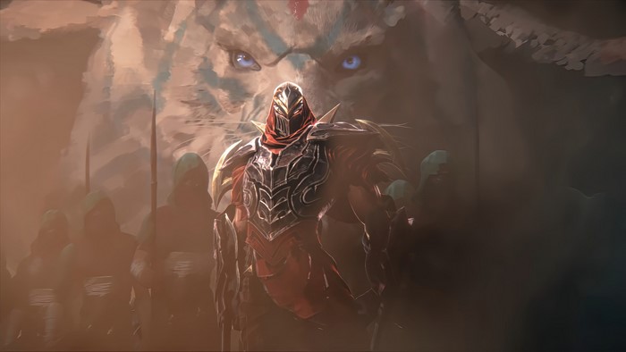 Zed from League of Legends in Legends of Runeterra