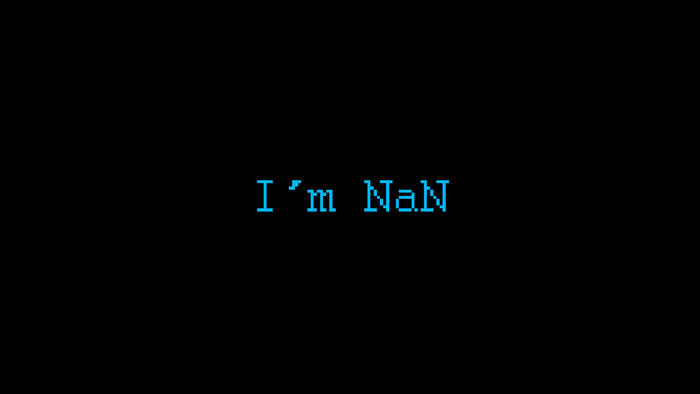 I'm NaN text