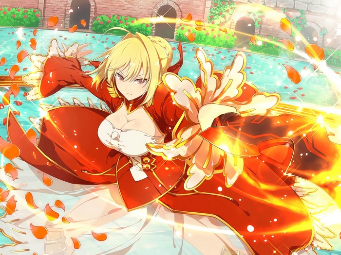 Saber Extra from Fate/Extra CCC