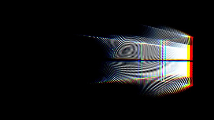 Windows 10 Glitch Art