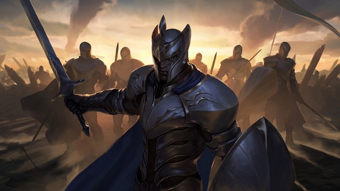 4K Legends of Runeterra Knight with Army