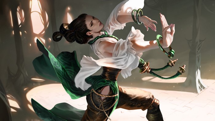 4K Fantasy Art of a Woman from Legends of Runeterra