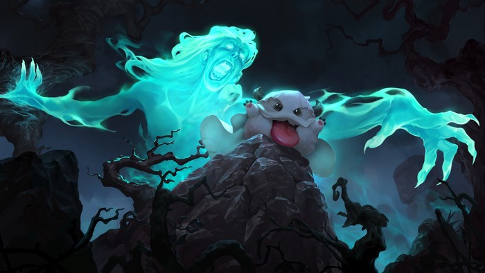 4K Legends of Runeterra Ghost and Poro