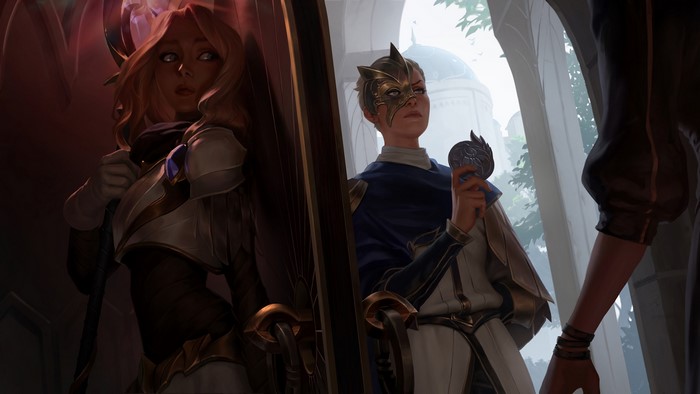 Lux from League of Legends and Legends of Runeterra