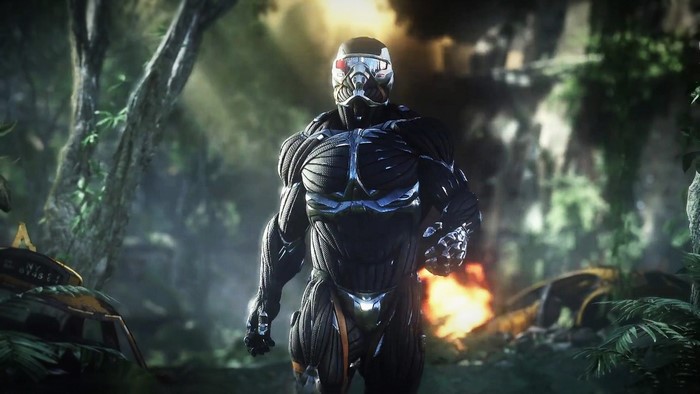 Crysis 3 Nanosuit Soldier in Jungle