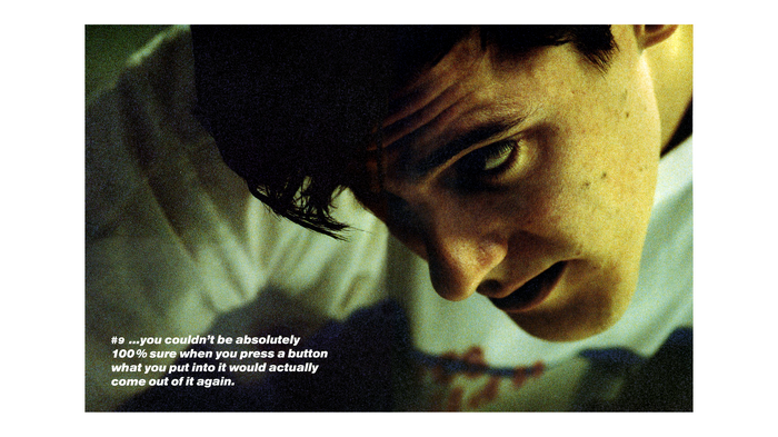 Peter Saville with text