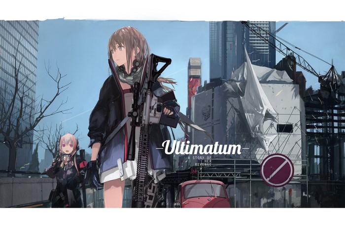 Ultimatum A Story of Her Revenge anime art