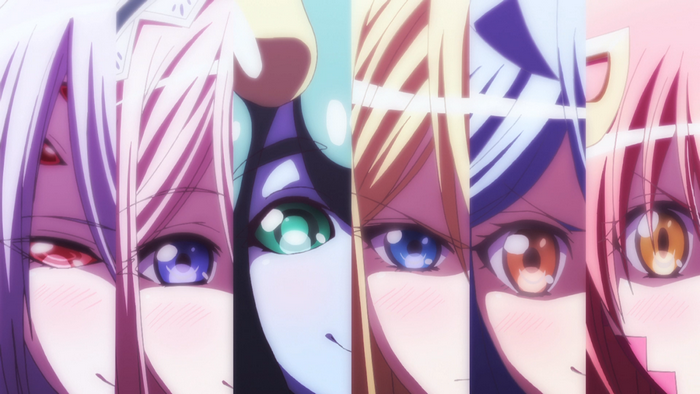 Monster Musume no Iru Nichijou collage of monster girls