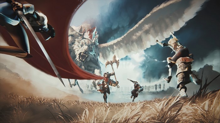 4K League of Legends fantasy art