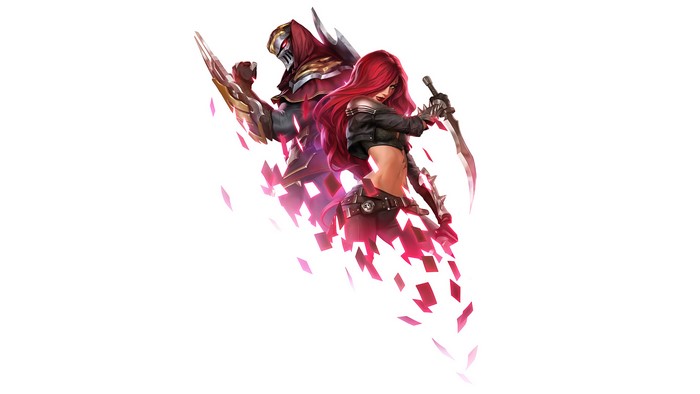 Katarina and Zed from League of Legends