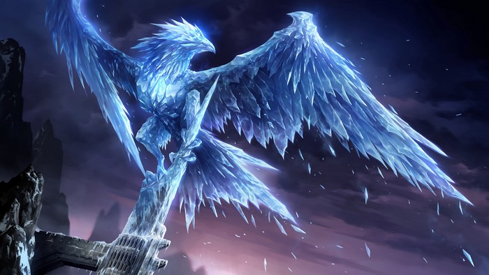 Anivia from League of Legends in 4K