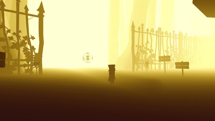 A Hat in Time character in a foggy environment