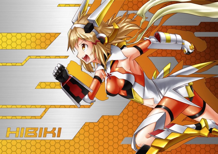 Tachibana Hibiki from Senki Zesshou Symphogear