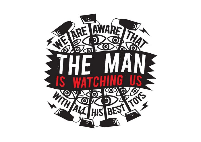 Artwork: The Man is Watching Us