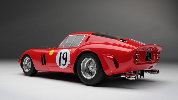 4K Red Ferrari Sports Car