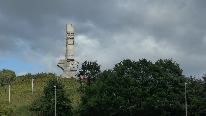 Monument at Westerplatte, Gdańsk, Poland