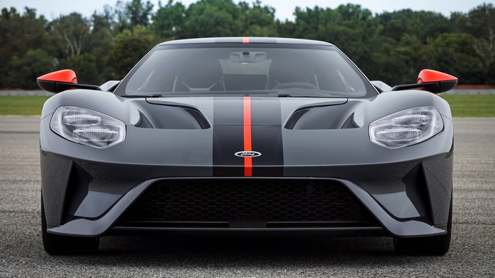 4K Ford GT Mk II frontal view