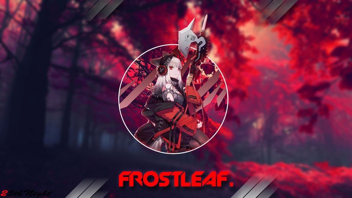 Frostleaf from Arknights anime character