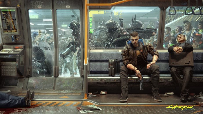 Cyberpunk 2077: Riot on a Train