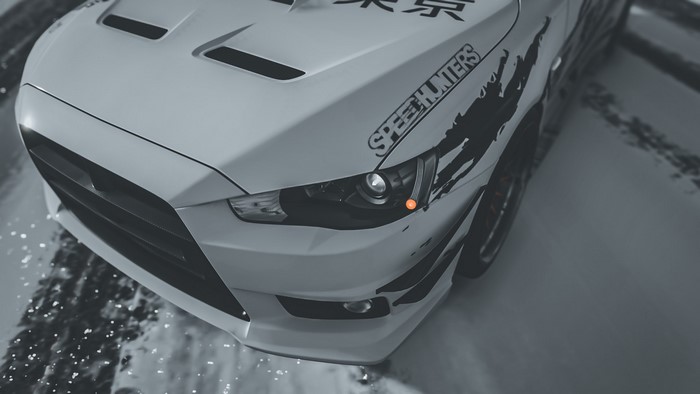 Mitsubishi Lancer Evo X from Forza Horizon 4