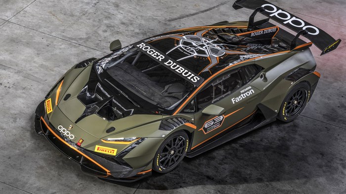 Lamborghini Huracan Super Trofeo EVO2 race car