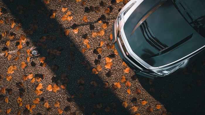 Cadillac CTS-V from Forza Horizon 4, top view