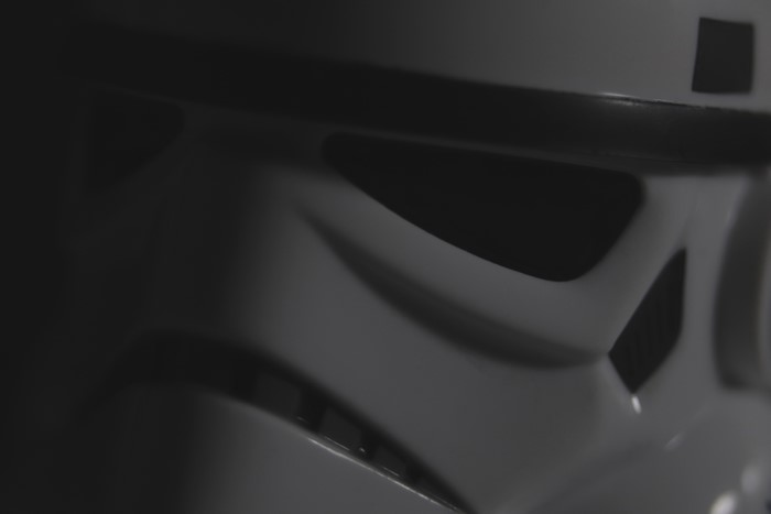 Stormtrooper helmet from Star Wars Battlefront II