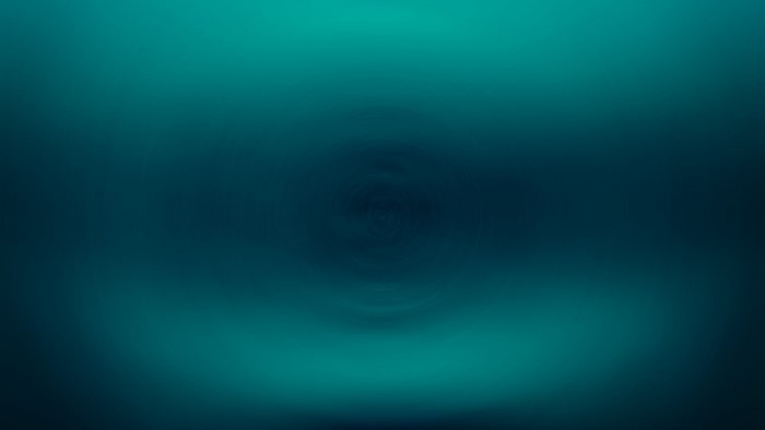 Abstract motion blur background with teal and dark blue gradients