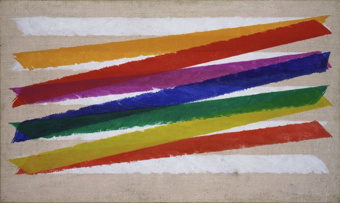 Painting by Lucio Fontana