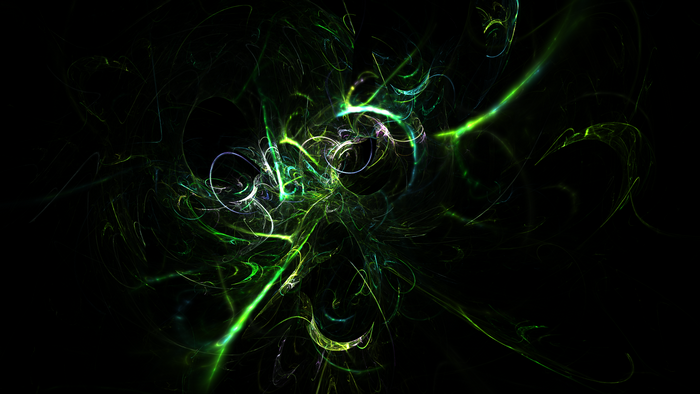 4K Fractal Flame 3D Abstract Graphics