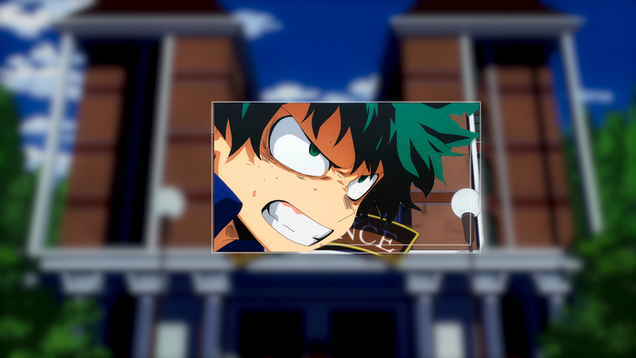 Deku from Boku no Hero Academia
