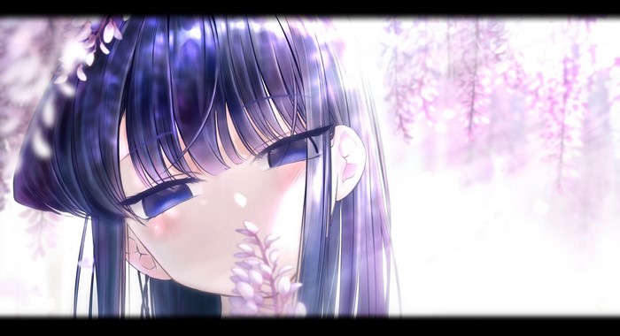 Komi Shouko from Komi Can't Communicate with Wisteria