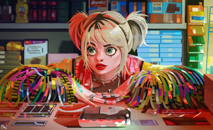 Harley Quinn from Birds of Prey fan art