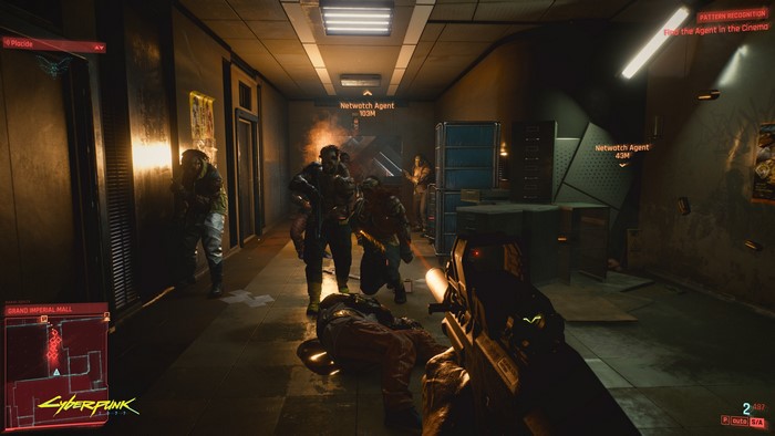 Cyberpunk 2077: Netwatch Agents in Grand Imperial Mall
