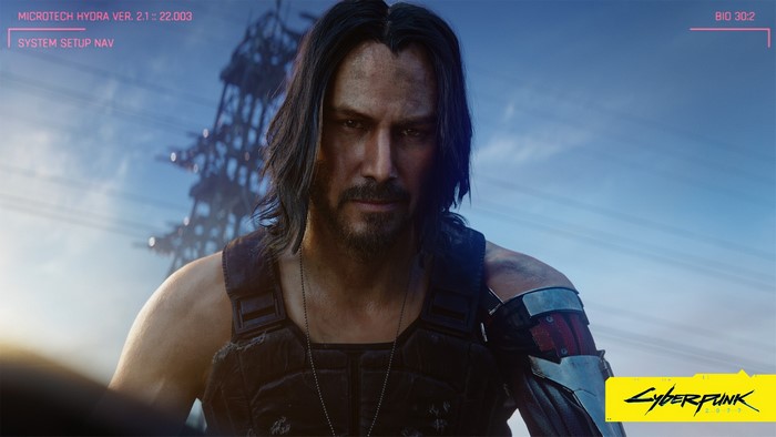Johnny Silverhand from Cyberpunk 2077