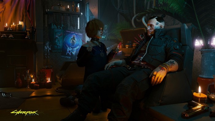 Misty and Jackie Welles from Cyberpunk 2077