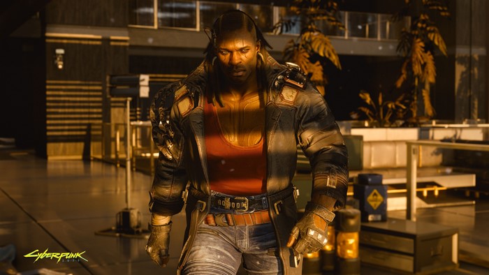 4K Cyberpunk 2077 character