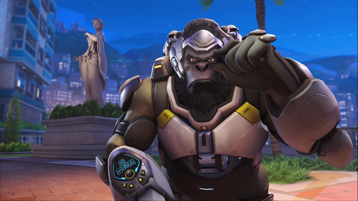 Winston from Overwatch 2 in 4K