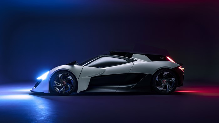 4K Apex AP-0 electric concept supercar