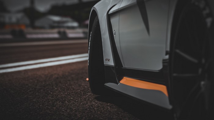 Aston Martin GT12 Vantage on a road