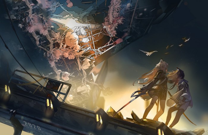 Lappland and Texas from Arknights