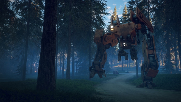 Generation Zero 4K Robot in Forest