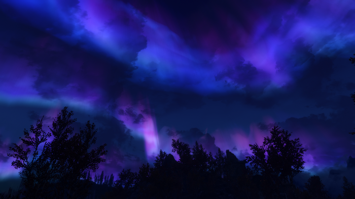 The Elder Scrolls V: Skyrim Aurora Borealis