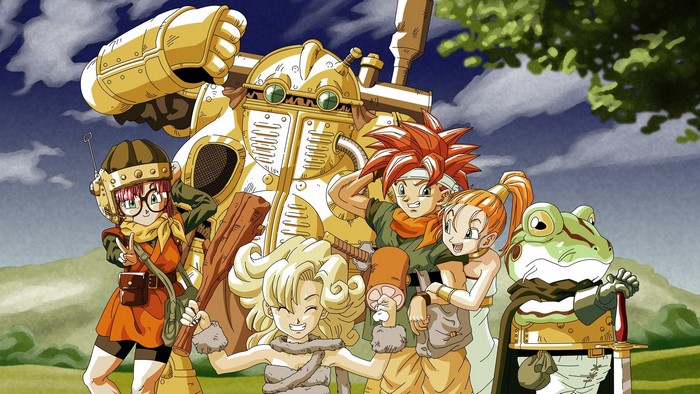 Chrono Trigger characters with Robo