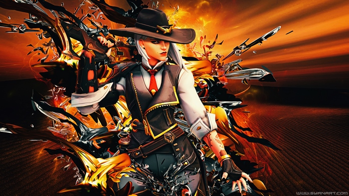 Overwatch Ashe 4K