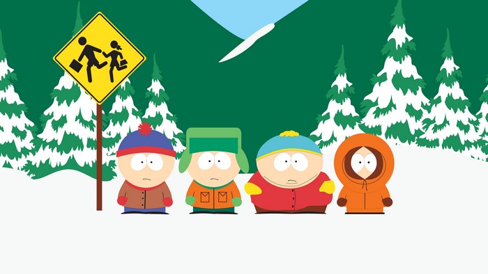 South Park Characters Stan Kyle Cartman and Kenny
